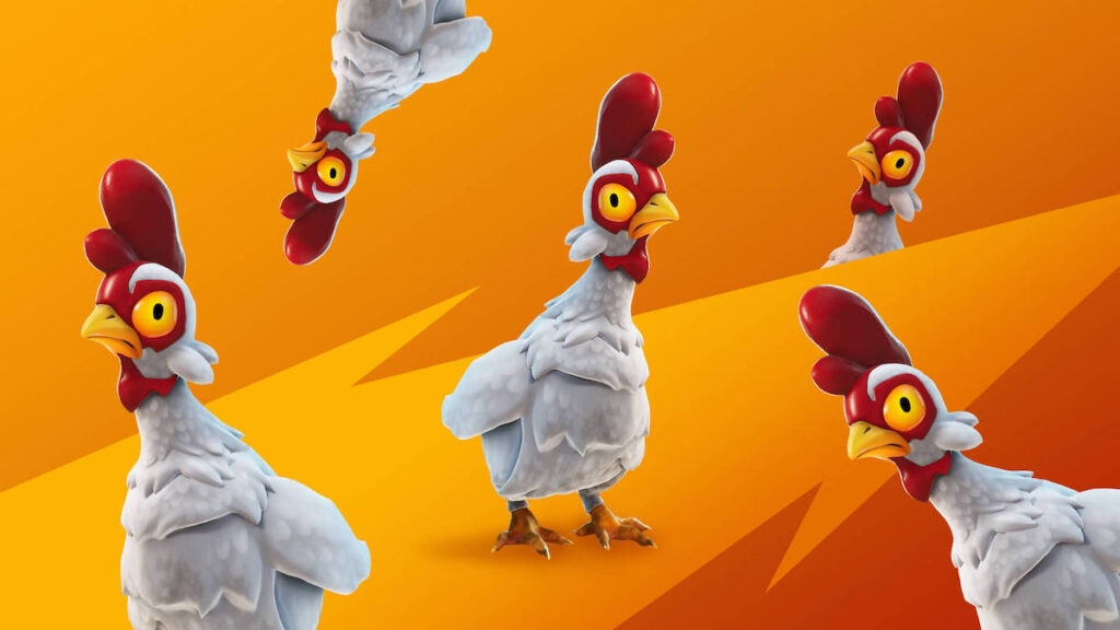 Emboscada aviar de pollo Fortnite