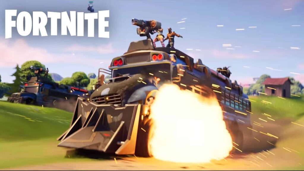 Autobús de batalla blindado en Fortnite