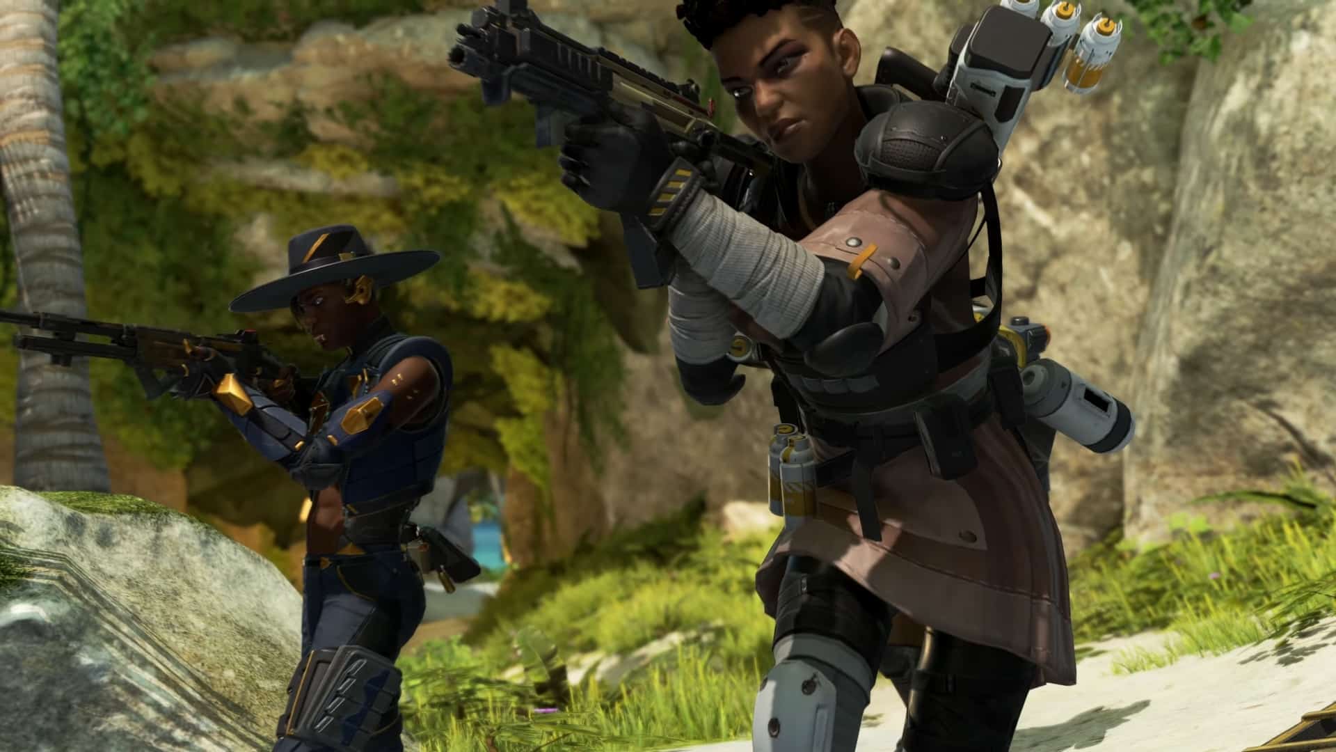 Bangalore y Ash en Apex Legends