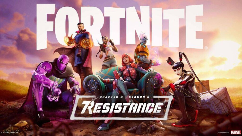 Imagen del póster de la Temporada 2 del Capítulo 3 de Fortnite