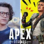 Tom Holland and Mad Maggie in Apex Legends