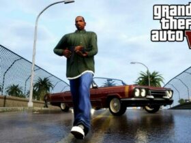 San Andreas CJ with GTA 6 logo