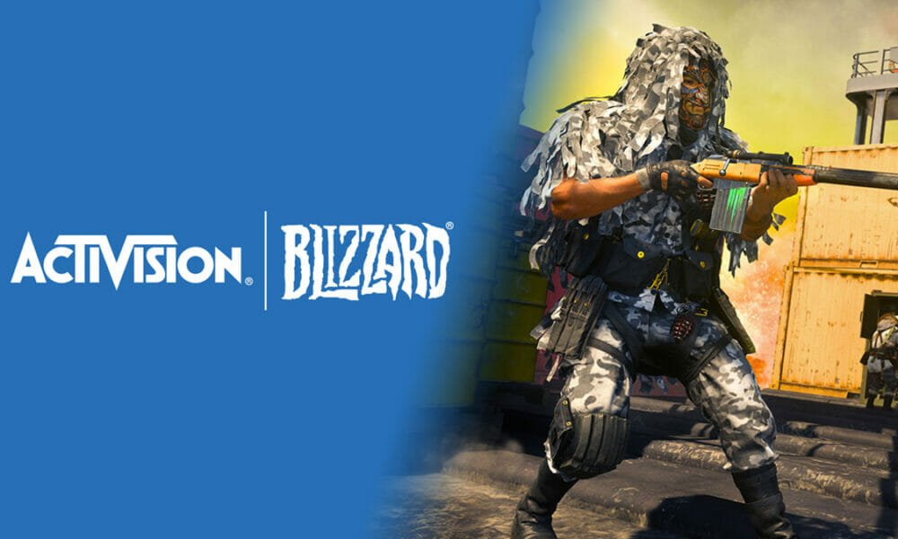 Activision blizzard and warzone player