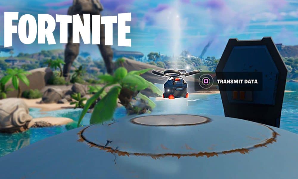 Dónde transmitir datos al Drone en Fortnite