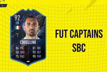 Cómo completar FIFA 22 Giorgio Chiellini FUT Captains SBC￼