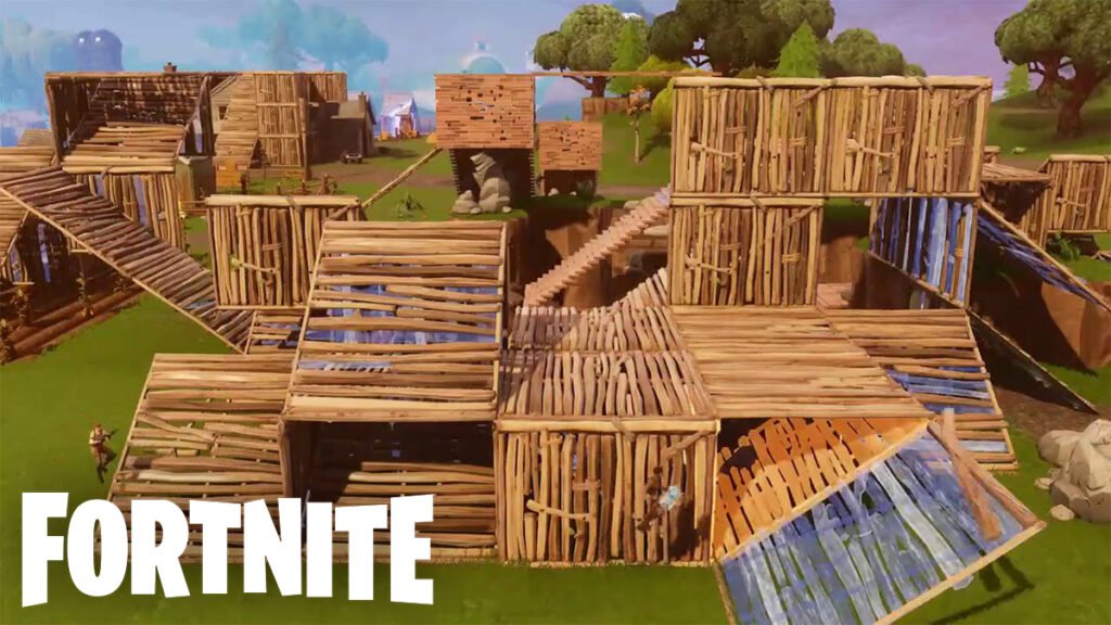 Construyendo Muros en Fortnite