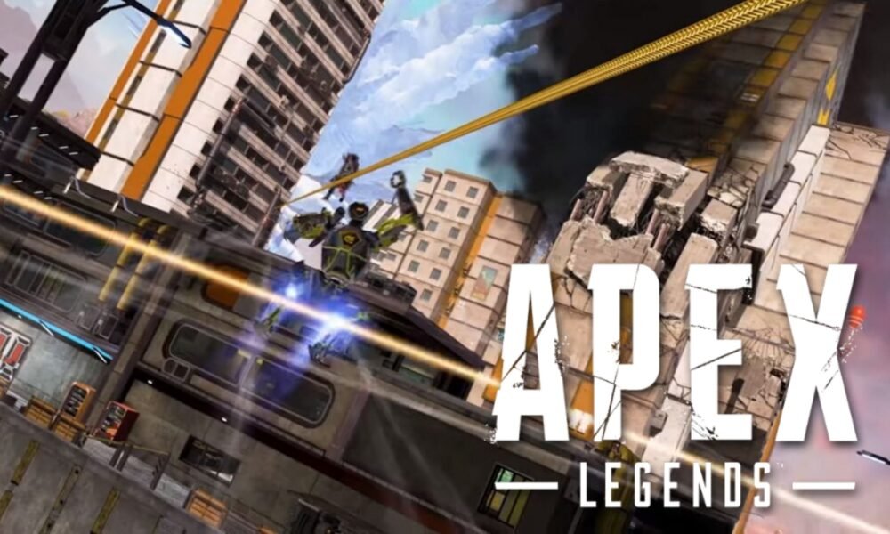 apex legends pathfinder on zipline