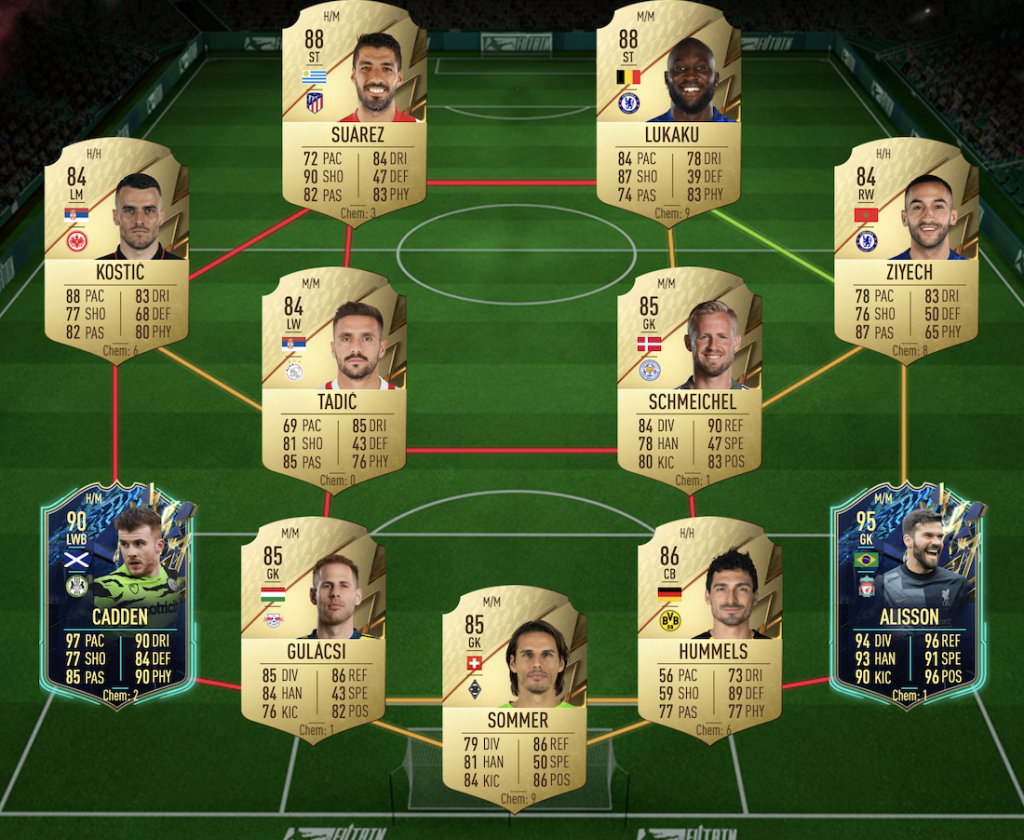 88 escuadrón calificado solución sbc FifA 22