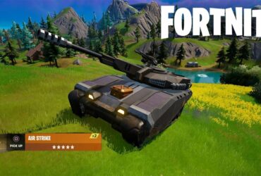 Fortnite tank and air strike