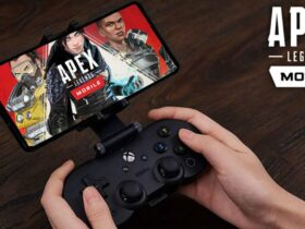 Apex Legends player using mobile controller