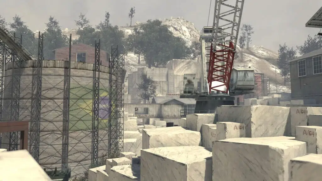 mapa de cantera en modern warfare 2