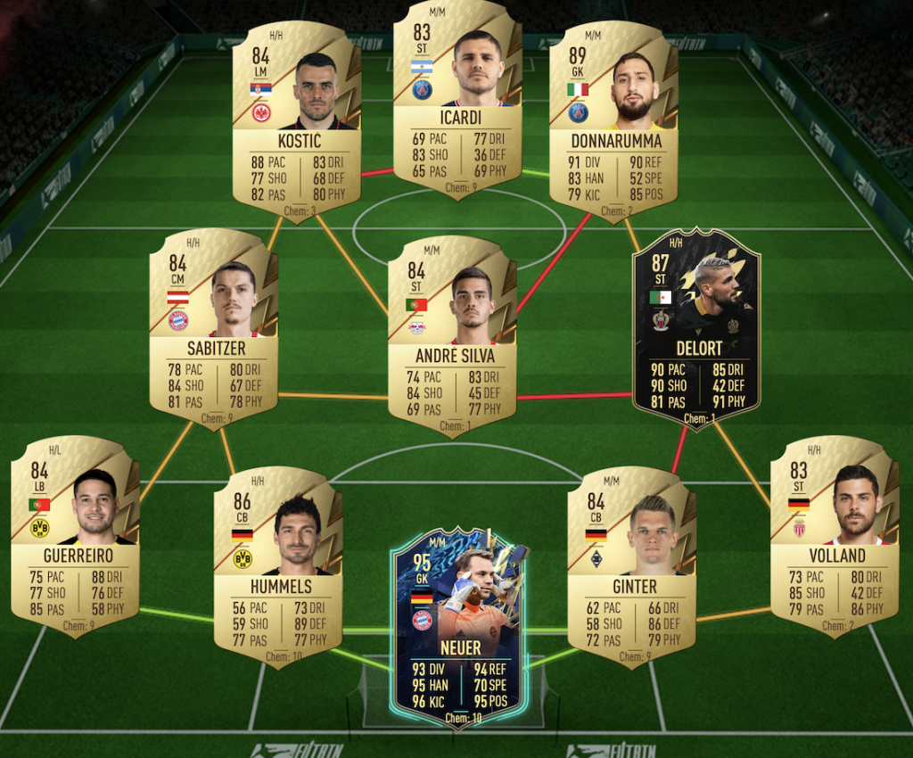 Top Form FIFA 22 Rodrygo SBC Solución