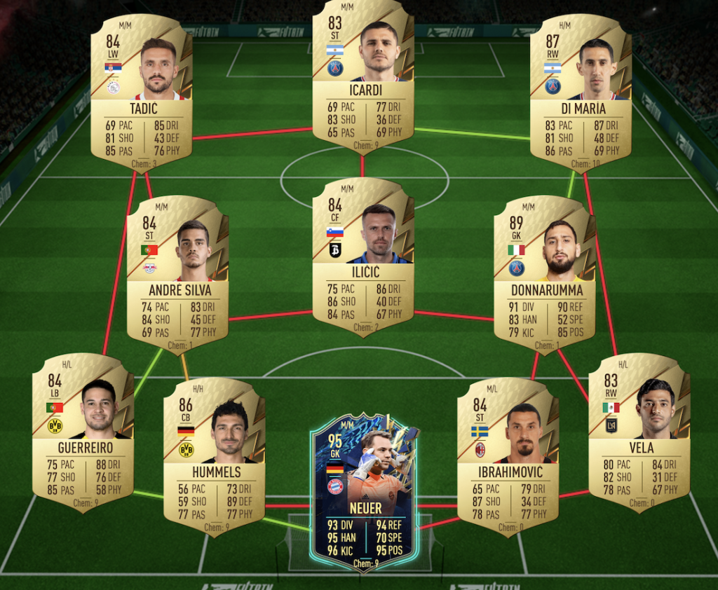 Ligue 1 Verratti SBC solución FIFA 22