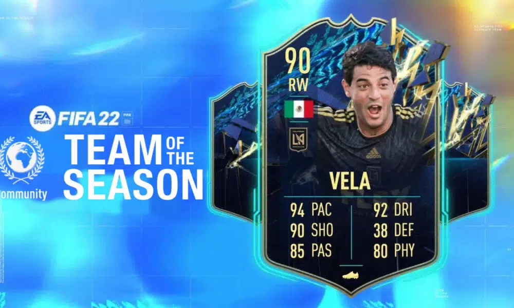 Carlos Vela TOTS SBC FIFA 22