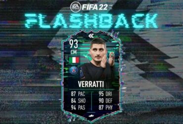 FIFA 22 Flashback Verratti SBC