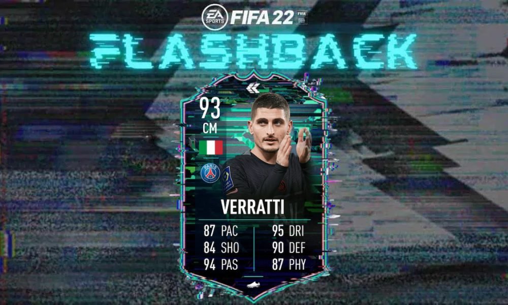 FIFA 22 Flashback Verratti SBC