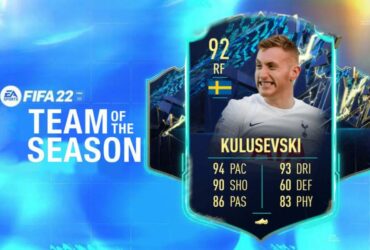 Kulusevski TOTS SBC FIFA 22