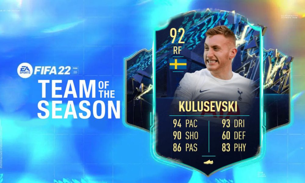 Kulusevski TOTS SBC FIFA 22