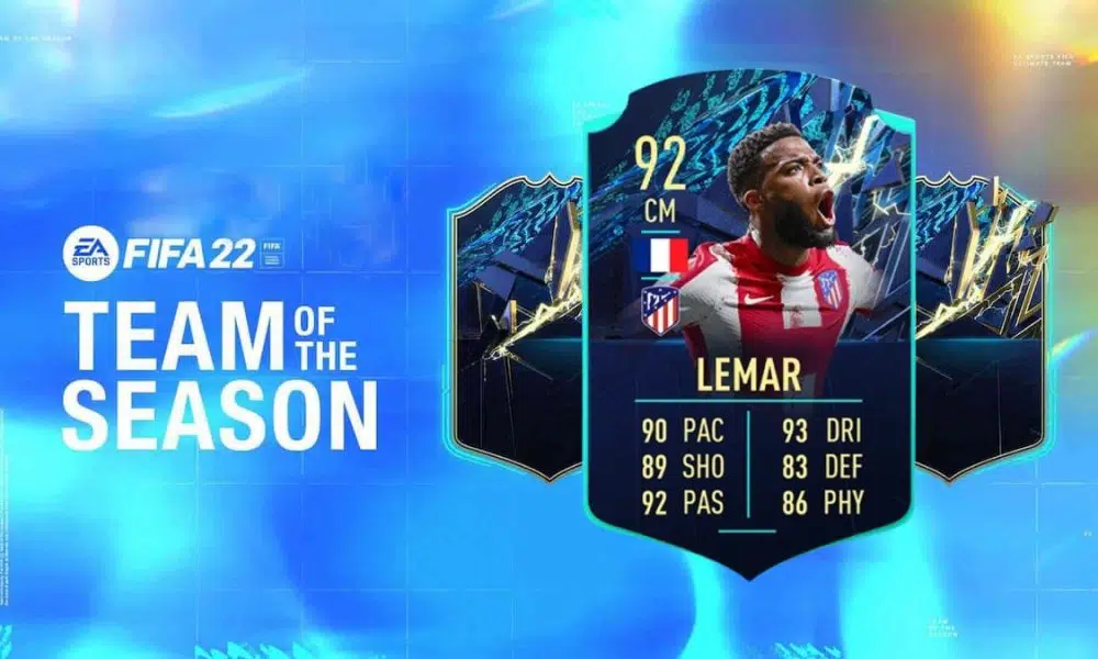 Thomas Lemar TOTS SBC FIFA 22