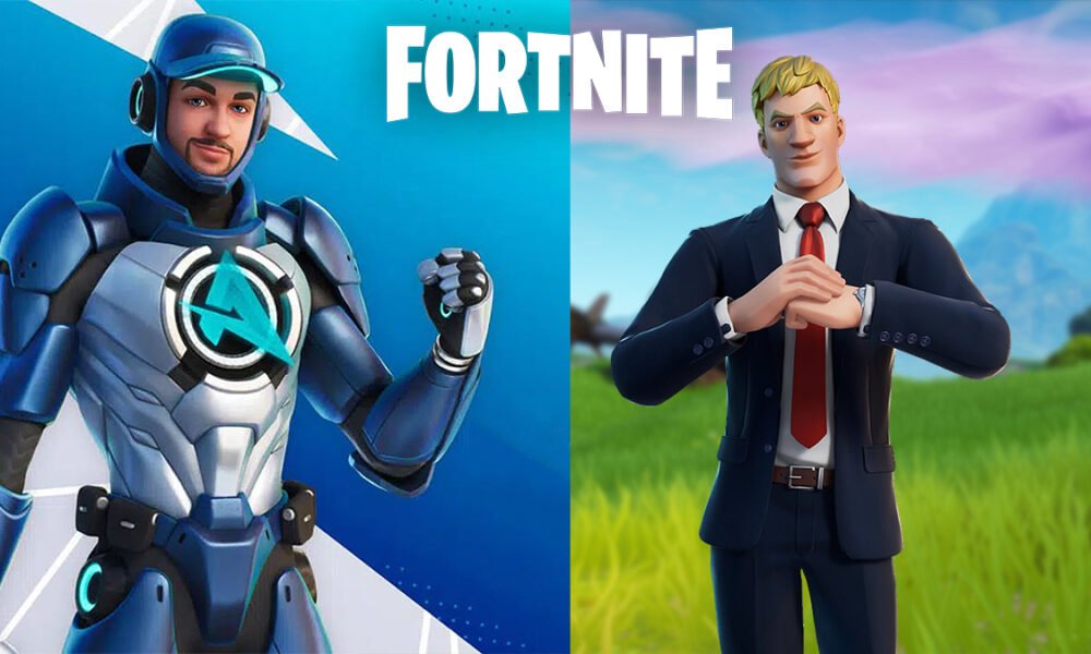 Ali A and Jonesy in Fortnite