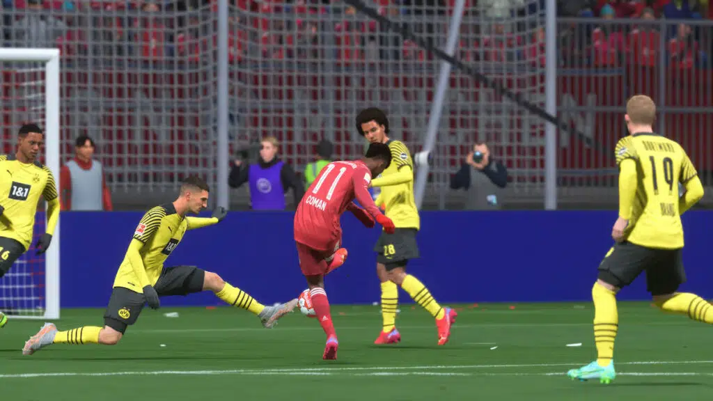 Bayern vs Dortmund FIFA 22