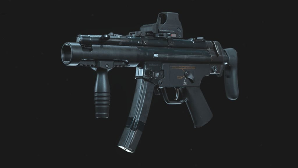 modern warfare mp5 convertido en mp5k en warzone