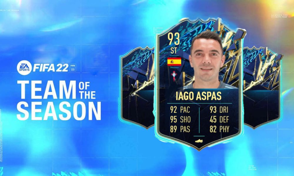 Iago Aspas SBC FIFA 22