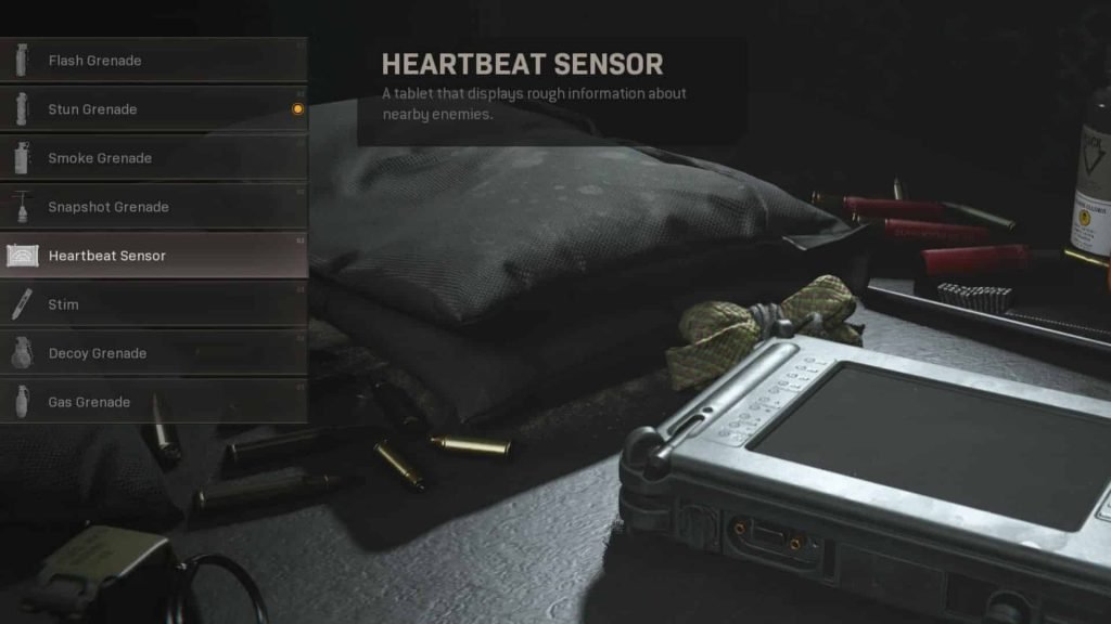 Sensor de latidos en Warzone