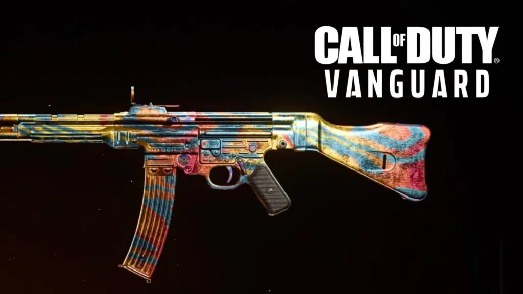 Camuflaje atómico de vanguardia de call of duty stg44