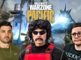 JGOD, Dr Disrespect, Nickmercs, and Godzilla in Warzone