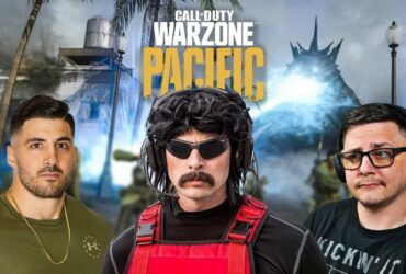 JGOD, Dr Disrespect, Nickmercs, and Godzilla in Warzone