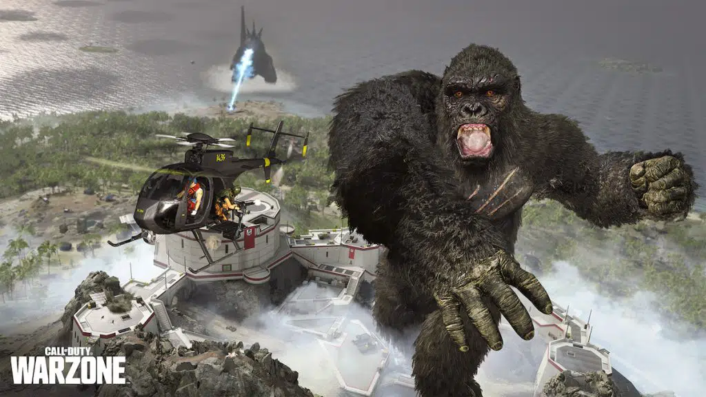 King Kong y Godzilla en Warzone Operation Monarch LTM