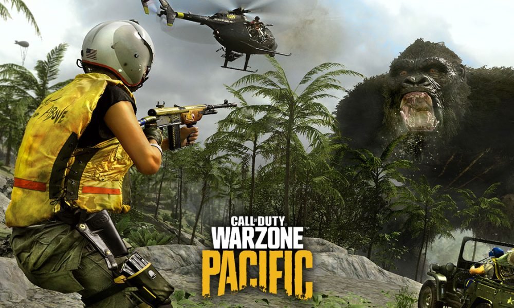 warzone player shooting king kong in operation monarch ltm