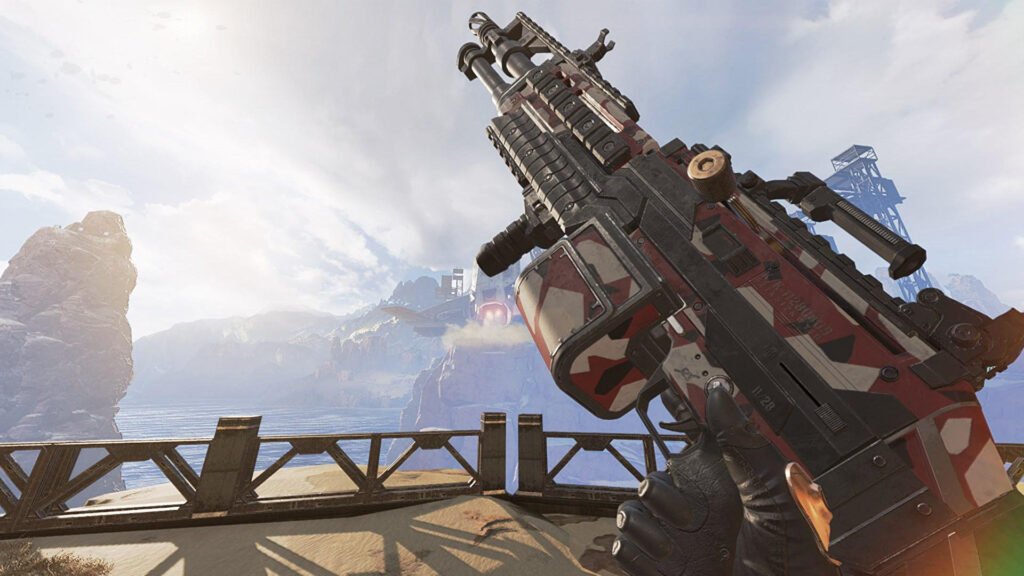 Spitfire LMG en Apex Legends 