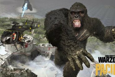 Kong chasing Warzone Operators in helicopters