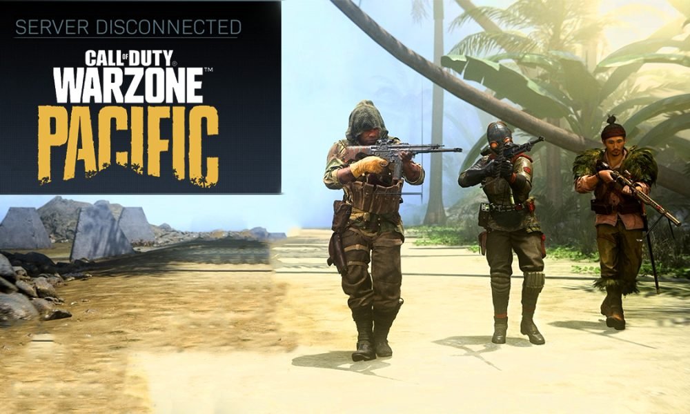 Warzone Pacific operators and error message