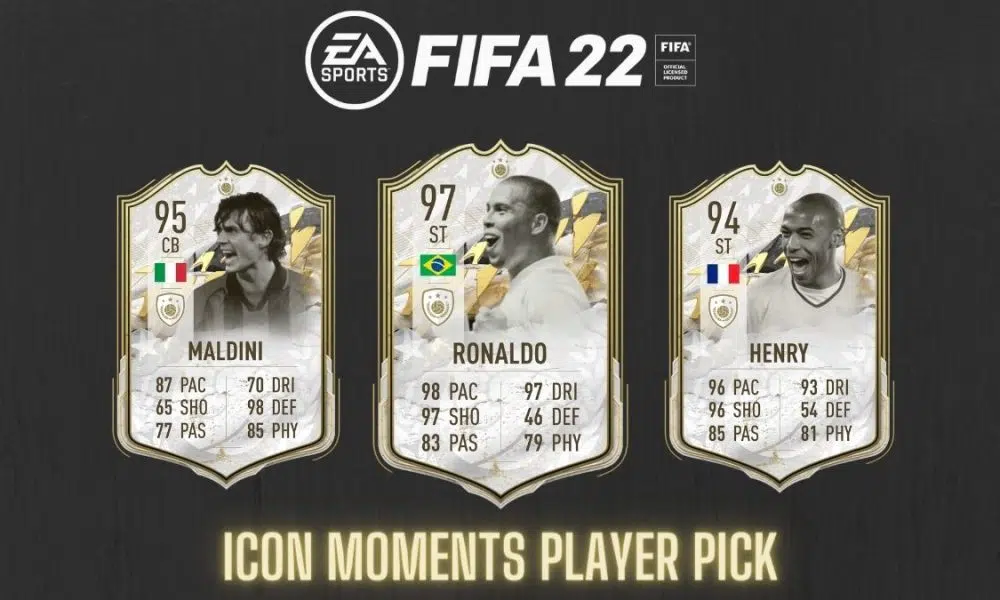 FIFA 22 Icon Moments Player Pick