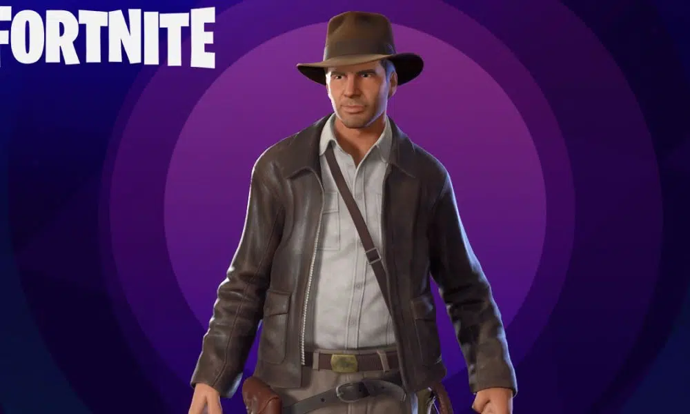 Indiana Jones skin in Fortnite chapter 3