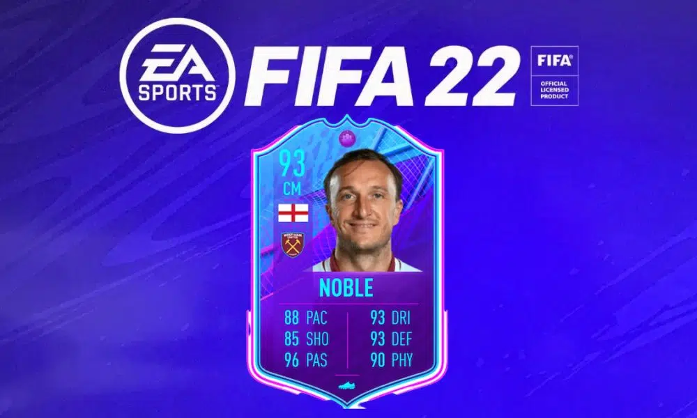 Mark Noble End of an Era FIFA 22 SBC