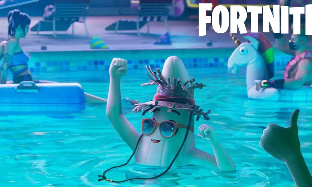 Fortnite characters in pool