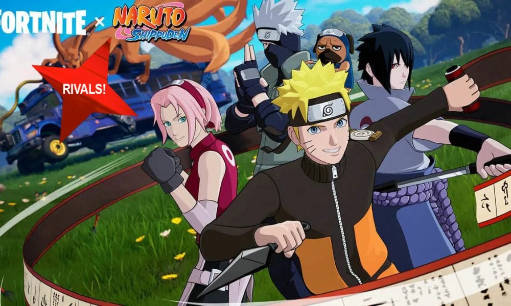 Naruto characters in Fortnite