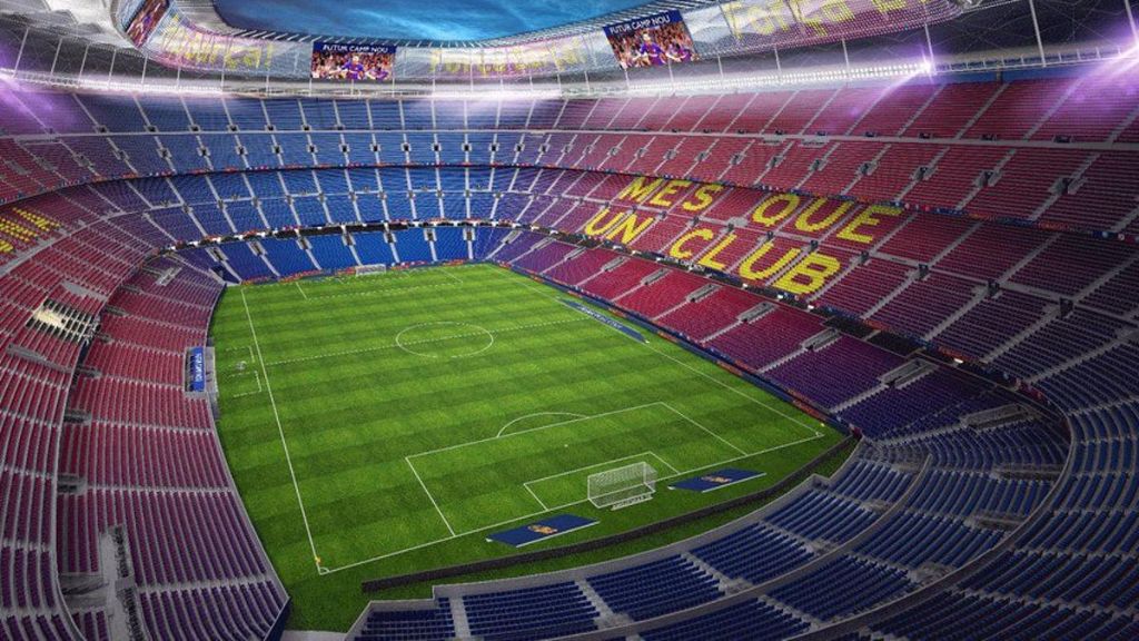 El Camp Nou del Barcelona en la FIFA