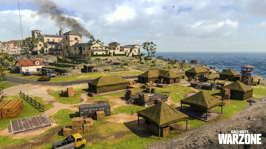 Campamento militar Warzone Fortune's Keep