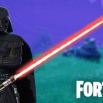 Darth Vader and Lightsaber in Fortnite