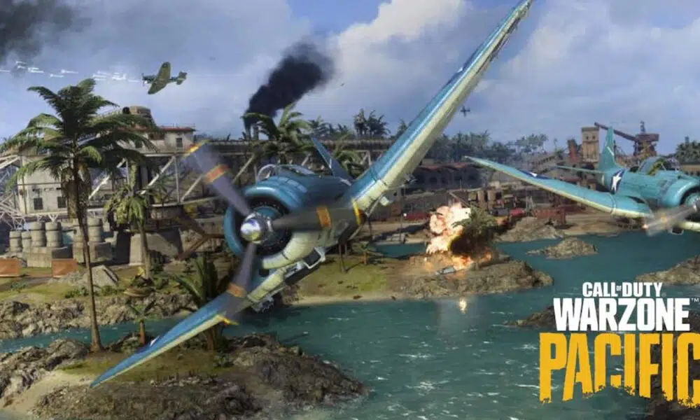 Warzone Pacific fighter planes