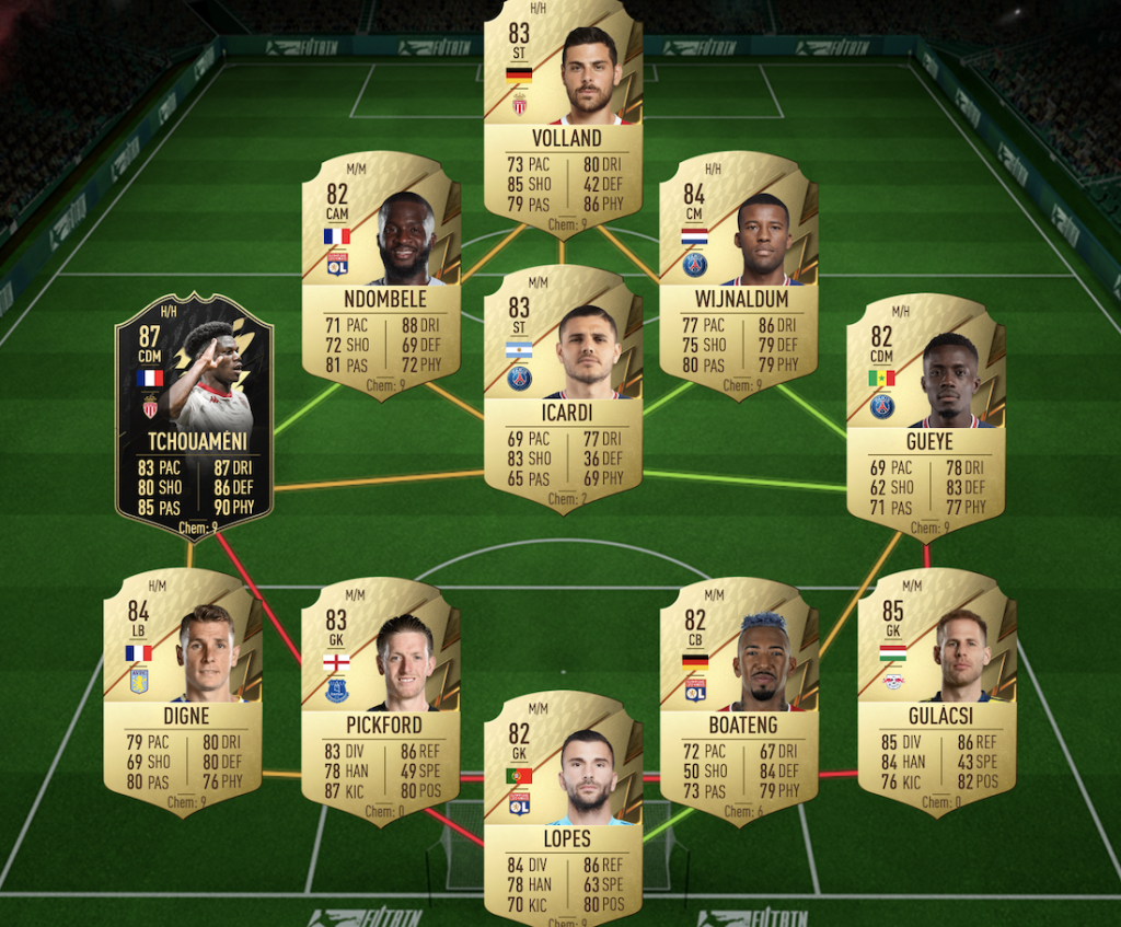 Vardy SBC Inglaterra solución FIFA 22