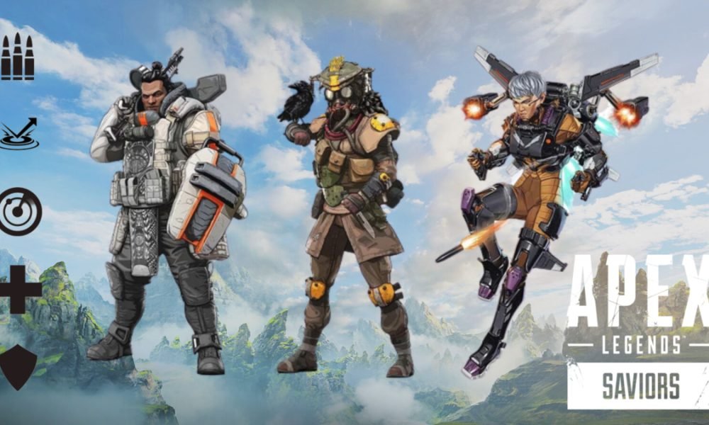 apex legends bloodhound valkyrie gibraltar legend classes