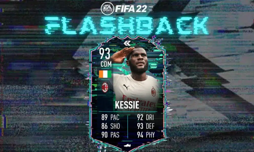 FIFA 22 Frank Kessie Flashback SBC