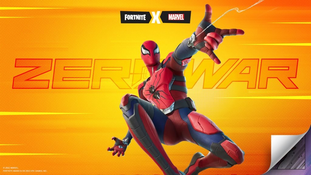 disfraz de spider-man cero fortnite