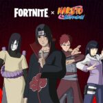 Naruto characters in Fortnite